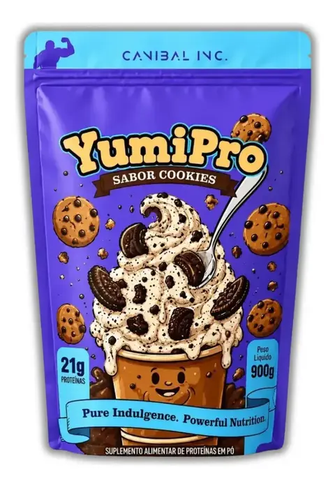 Whey YumiPro sabor cookies, Canibal Inc